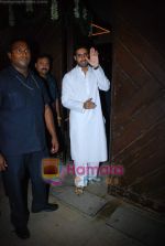 Abhishek Bachchan on the occasion of his birthday snapped outside his home in Juhu on 5th Feb 2010 (2).JPG